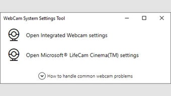 Obraz 0 dla Webcam System Settings