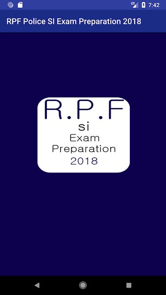 Image 0 for RPF Police SI Exam Prepar…