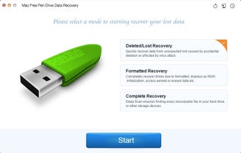 Mac Free Pen Drive Data Recovery