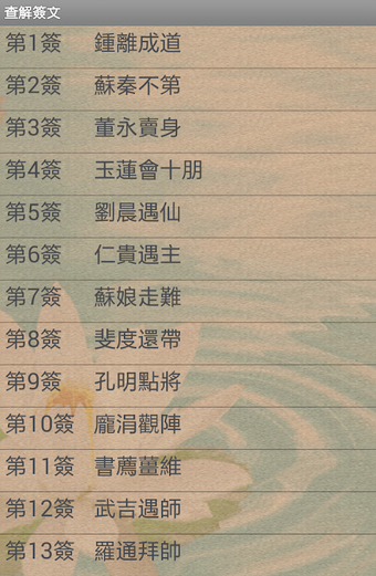 Immagine 0 per 正宗觀音靈籤
