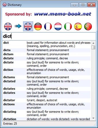 Immagine 0 per Dictionary