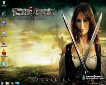 Pirates of the Caribbean 4 Windows 7 Theme