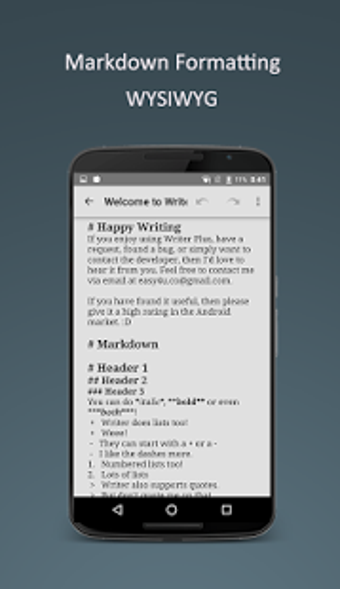 Writer Plus (Write On the Go)