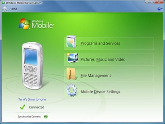 Image 0 for Windows Mobile Device Cen…