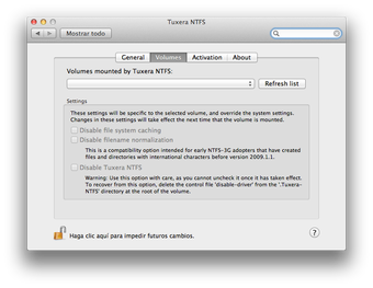 Imagen 5 para Tuxera NTFS for Mac