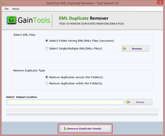 Obraz 0 dla GainTools EML Duplicate R…