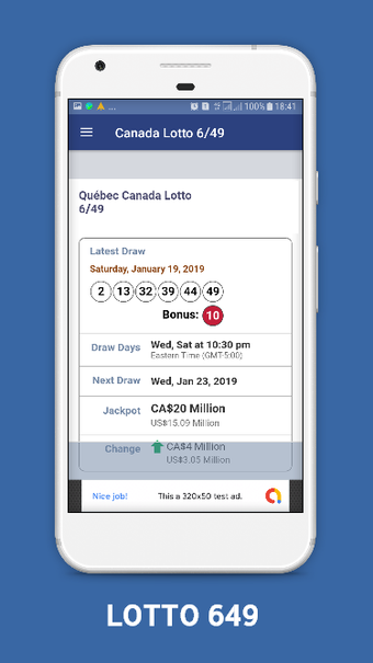 Immagine 0 per Résultats du Loto Quebec