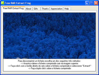 Immagine 0 per Free RAR Extract Frog