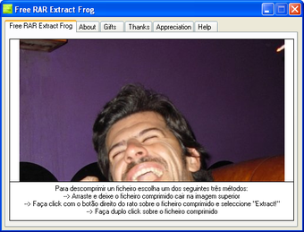 Immagine 1 per Free RAR Extract Frog