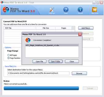 Imagen 2 para Nemo PDF to Word