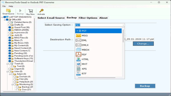 Obraz 0 dla RecoveryTools Gmail to PS…