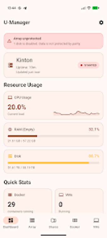Immagine 0 per U-Manager - Unraid Manage…