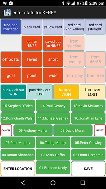Bild 0 für GAA Scores Stats Plus