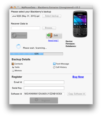 Blackberry Extractor (Mac…的第0张图片
