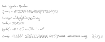 Signatura Monoline Scriptの画像0