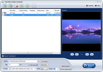 Bild 0 für Free GIF to Video Convert…