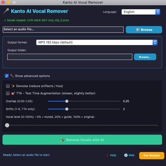 Obraz 0 dla Vocal Remover Mac