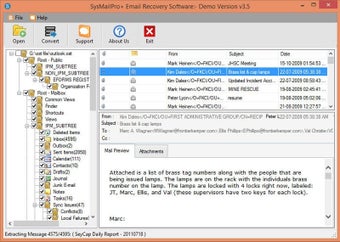 Image 0 pour SYSMailPro OST to PST Con…