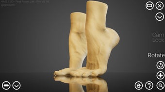 Image 0 pour HAELE 3D - Feet Poser Lit…