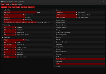 Trilogy Save Editor