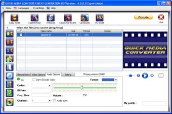 Immagine 1 per Quick Media Converter