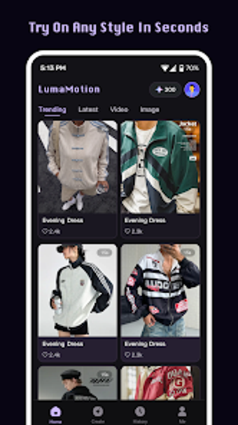 Obraz 0 dla Luma Motion: AI Outfit St…