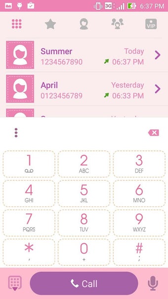 Lovely Pink ASUS ZenUI Theme