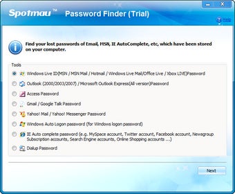 Obraz 3 dla Password and Key Finder