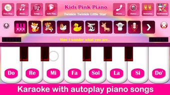 Obraz 0 dla Kids Pink Piano