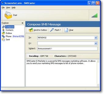 Image 0 for SMSCaster E-Marketer