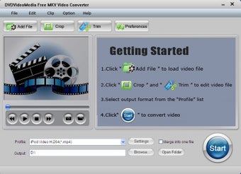 Image 0 for Free MKV Video Converter