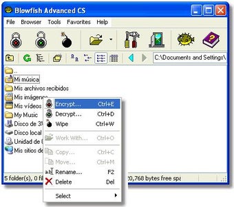Imagen 1 para Blowfish Advanced CS