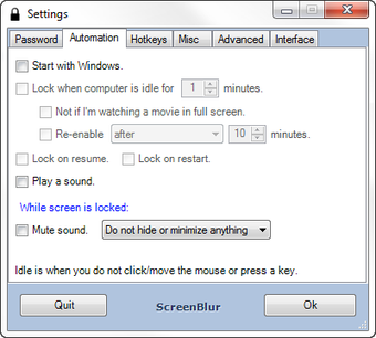 Image 0 for ScreenBlur