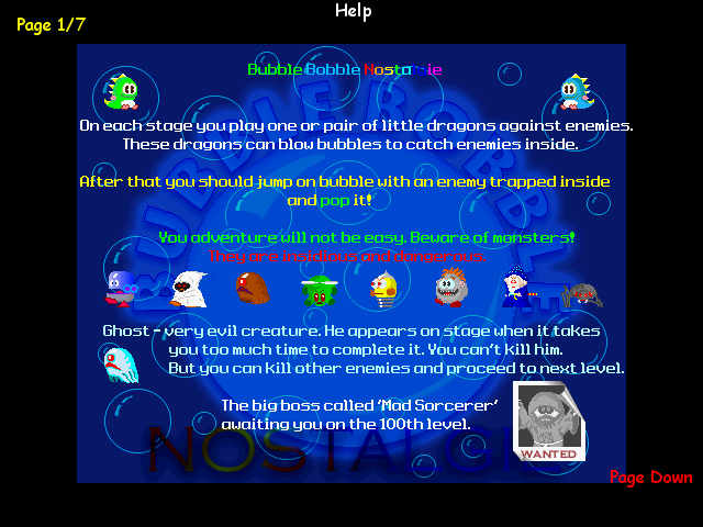 Obraz 2 dla Bubble Bobble Nostalgie