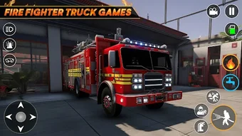 Firefighter Fire Truck Game 3D