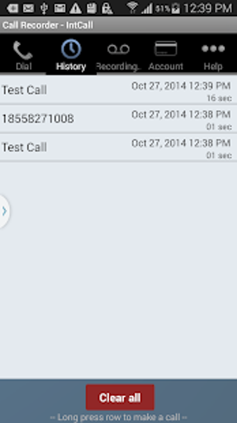 Image 1 pour Call Recorder - IntCall