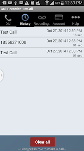 Imagen 1 para Call Recorder - IntCall