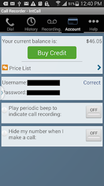Image 2 pour Call Recorder - IntCall