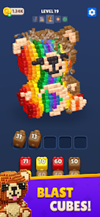Bild 0 für Cube Land Puzzle Game