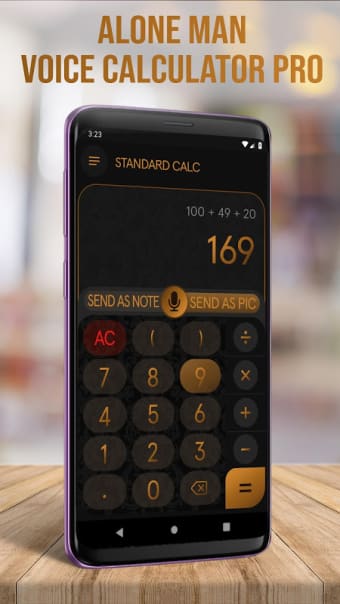 ALONE MAN Voice Calculator- Voice Calculator 2020