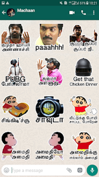 Image 7 pour Tamilanda: Tamil stickers…