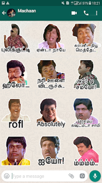 Image 1 pour Tamilanda: Tamil stickers…