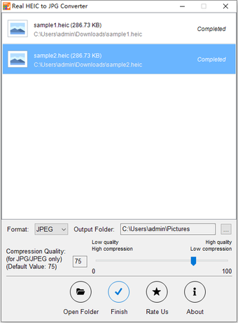 Real HEIC to JPG Converter