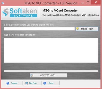 Bild 0 für MSG to VCF Converter
