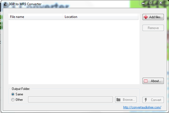 Free 3GP to MP3 Converter的第0张图片