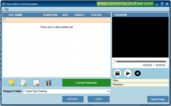 Free VOB to AVI Converter