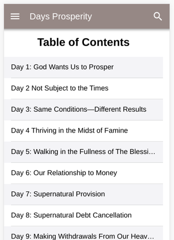 Image 0 for 50 Days of Prosperity By …