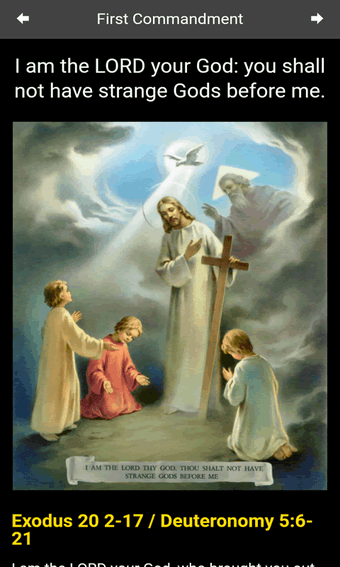 Image 0 pour Bible Ten Commandments