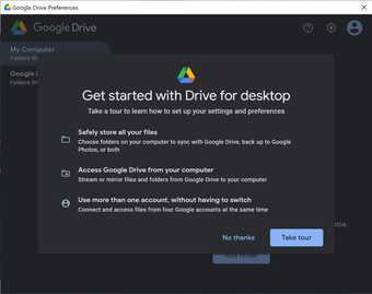 Obraz 2 dla Google Drive for Desktop