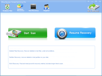 Wise Recover Formatted Dr…の画像0